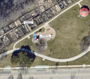 The ages 2-5 playground